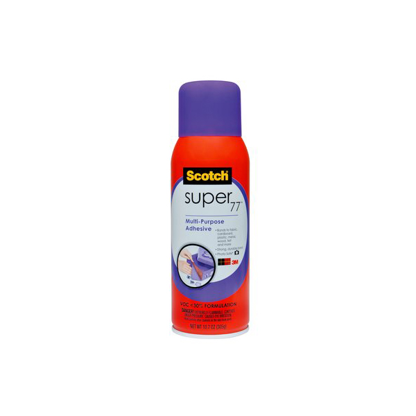 Scotch Super 77 Multi-Purpose Spray Adhesive 385gm (pc)